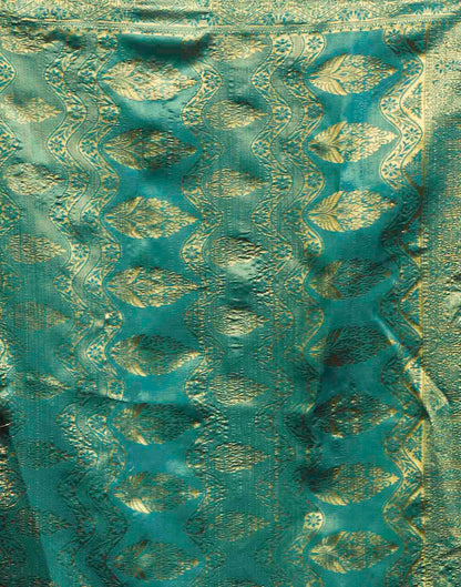 Pink Silk Woven Banarasi Saree