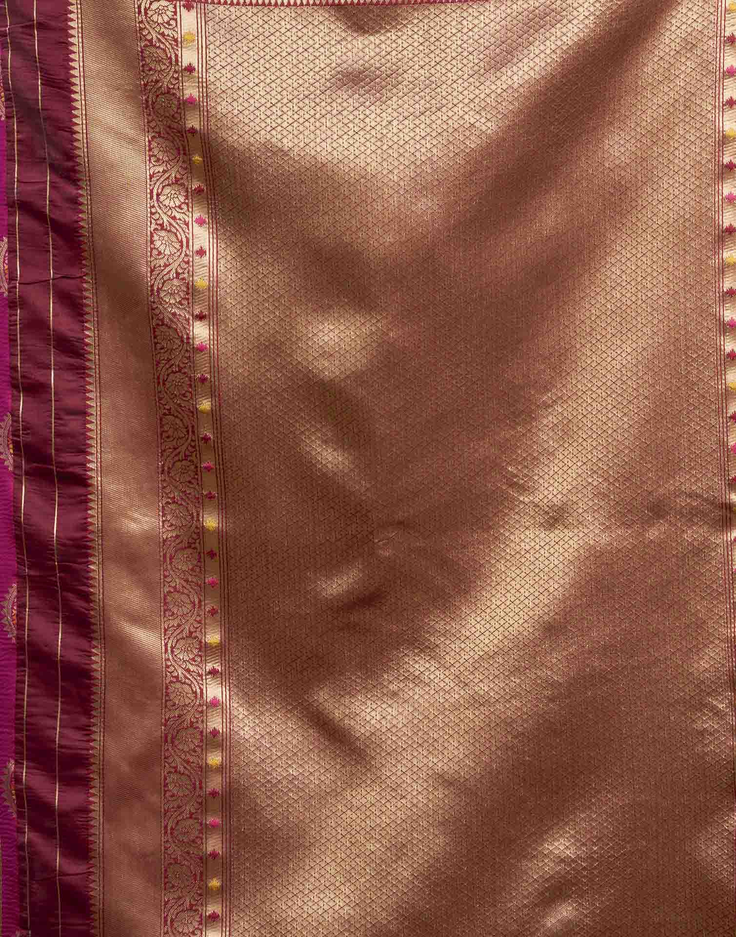 Golden Silk Woven Banarasi Saree