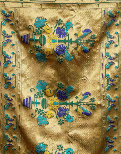 Pink Silk Woven Paithani Saree
