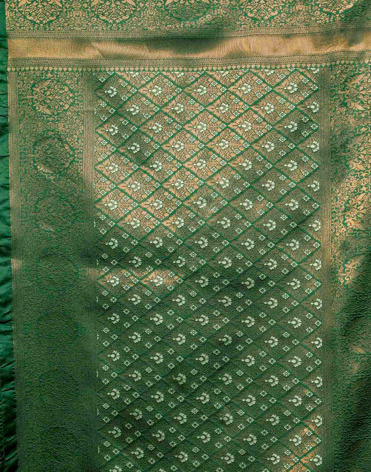 Light Green Silk Woven Banarasi Saree