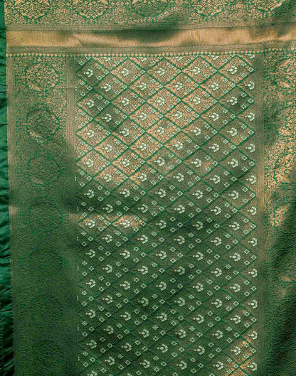 Light Green Silk Woven Banarasi Saree