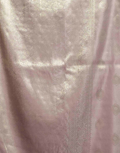 Lavendor Silk Woven Banarasi Saree