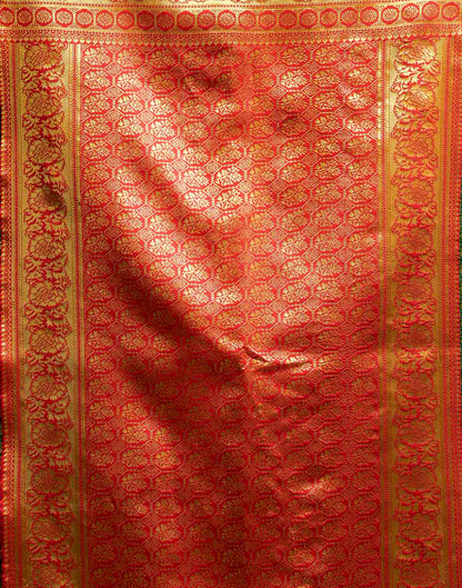 Green Silk Woven Banarasi Saree