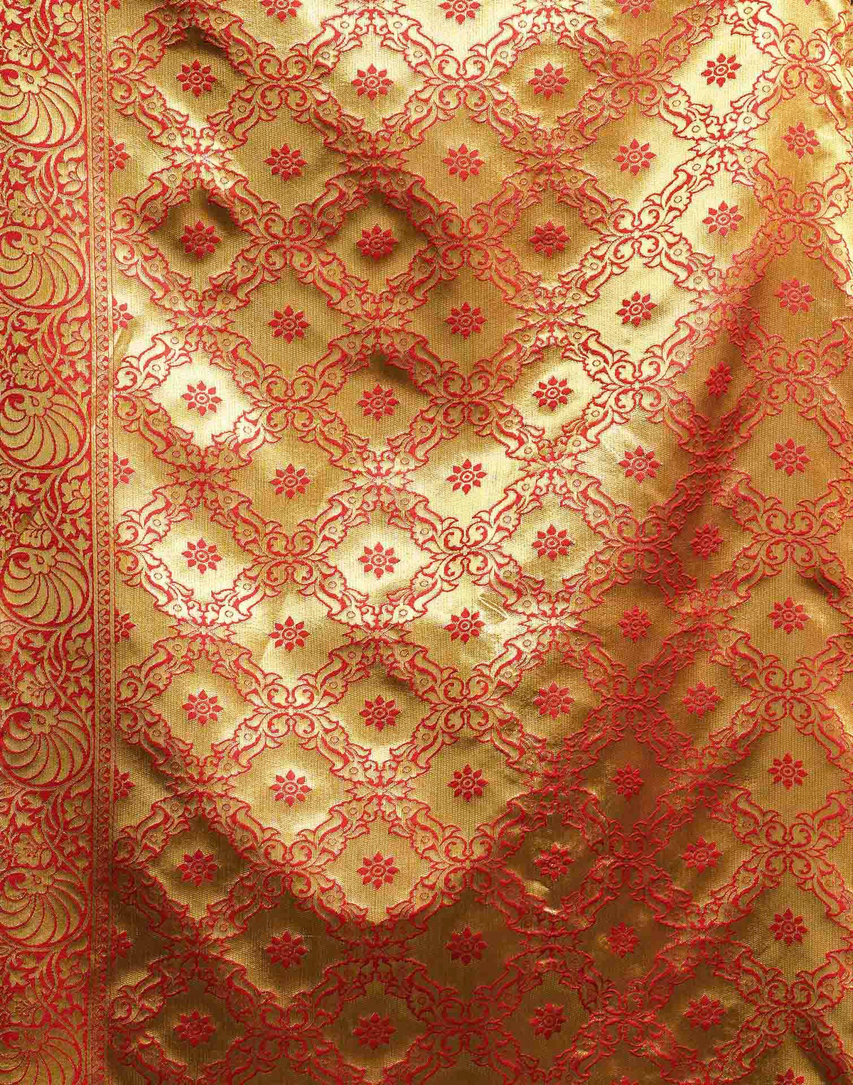 Green Silk Woven Banarasi Saree