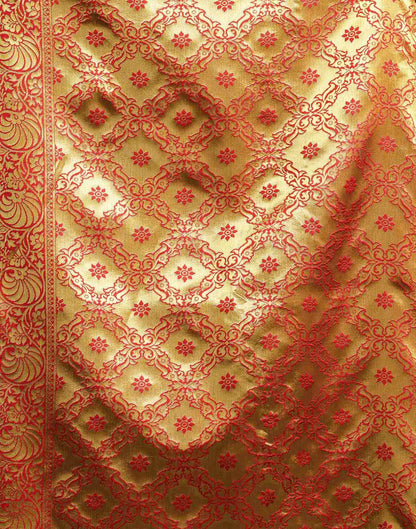 Green Silk Woven Banarasi Saree