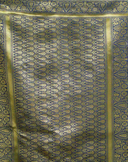 Sky Blue Silk Woven Banarasi Saree