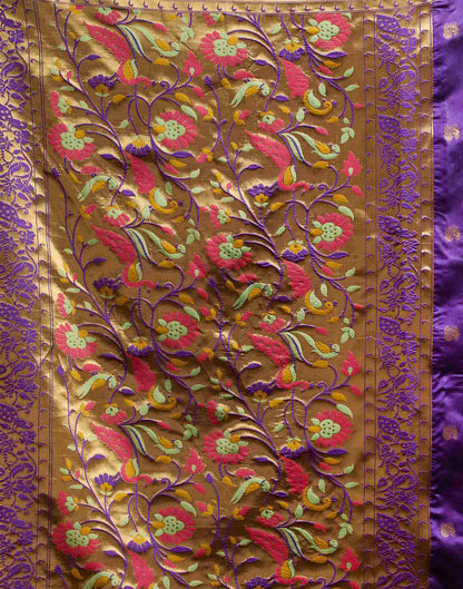 Blue Silk Woven Paithani Saree