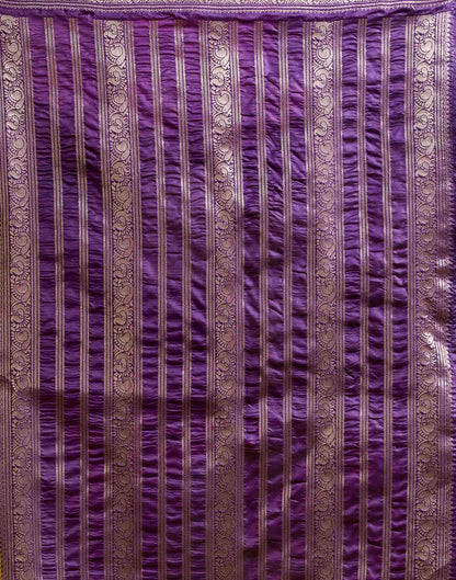Mustard Yellow Silk Woven Kanjivaram Saree
