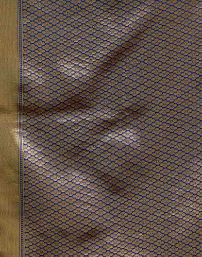 Blue Silk Woven Patola Saree