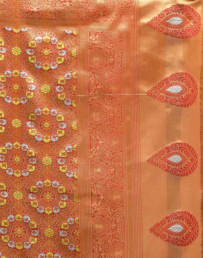 Water Blue Silk Woven Banarasi Saree