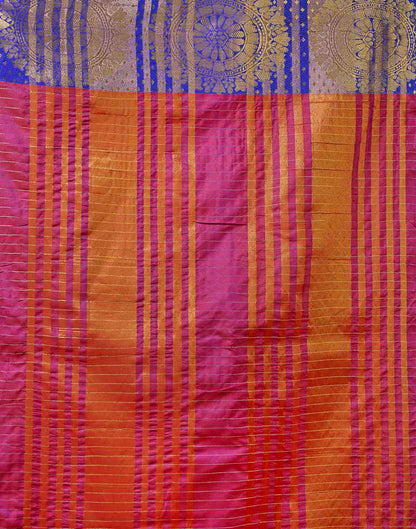 Red Silk Woven Kanjivaram Saree