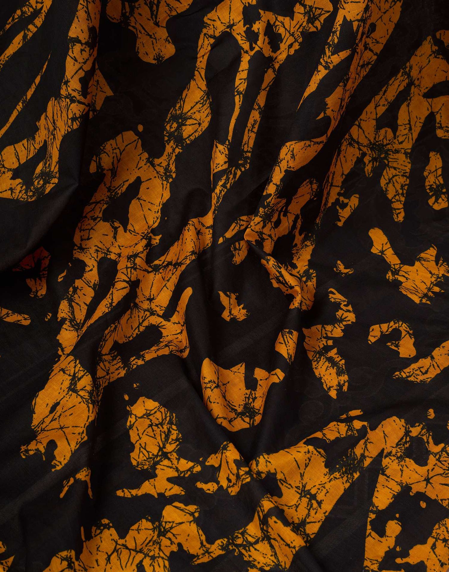 Ready To Wear Yellow Cotton Printed Saree
