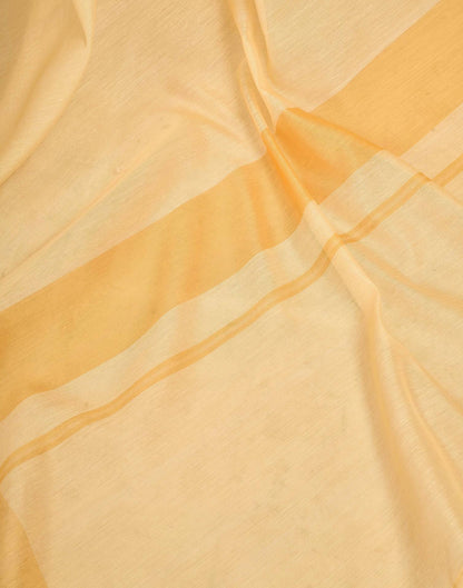 Ready To Wear Beige Linen Printed Saree