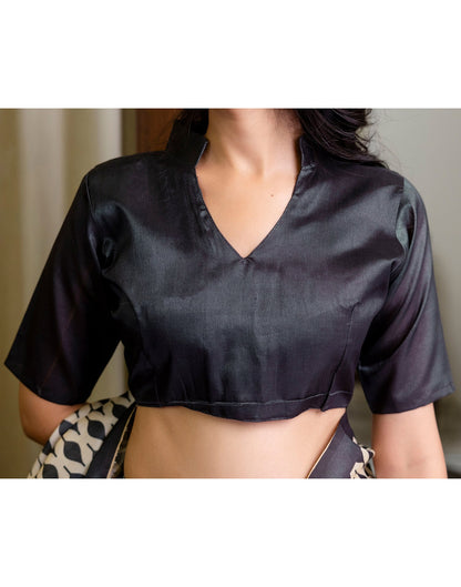 Ready To Wear Beige Silk Printed Saree