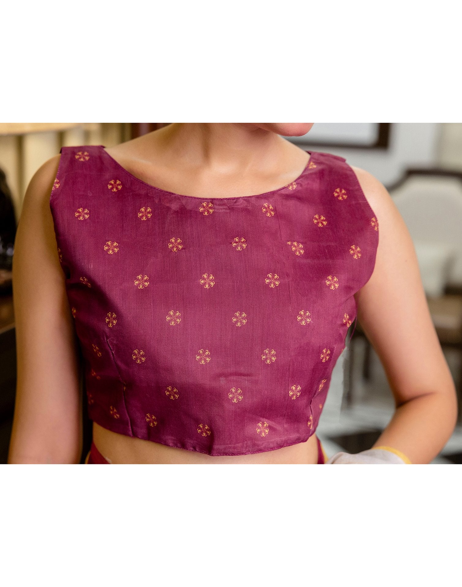 Ready To Wear Yellow Linen Zari Border Saree