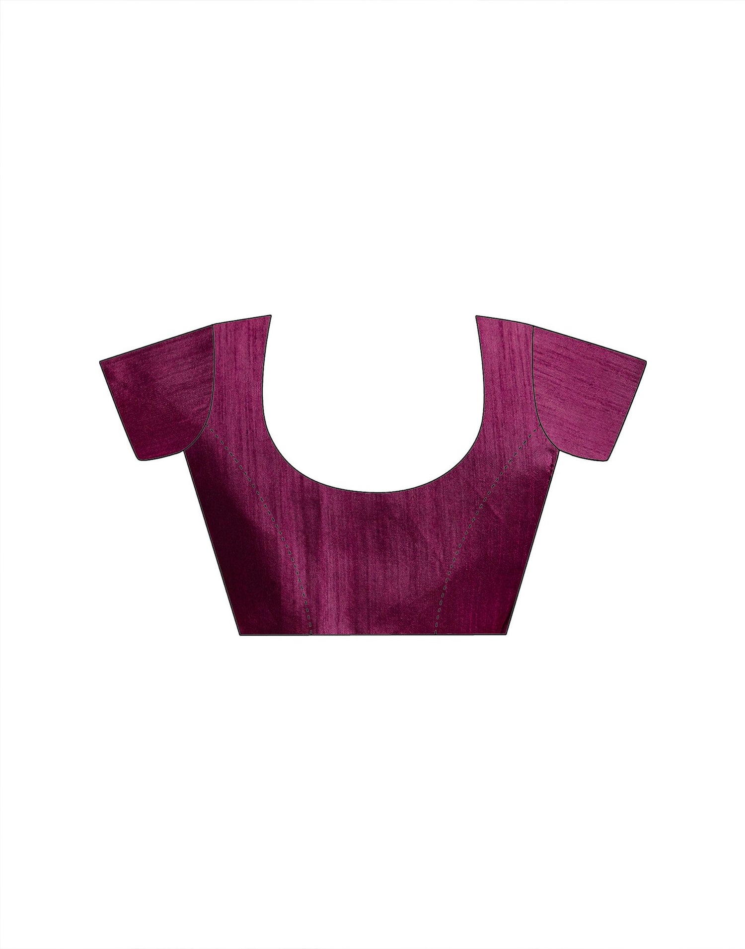 Ready To Wear Mauve Chinnon Floral Printed Saree