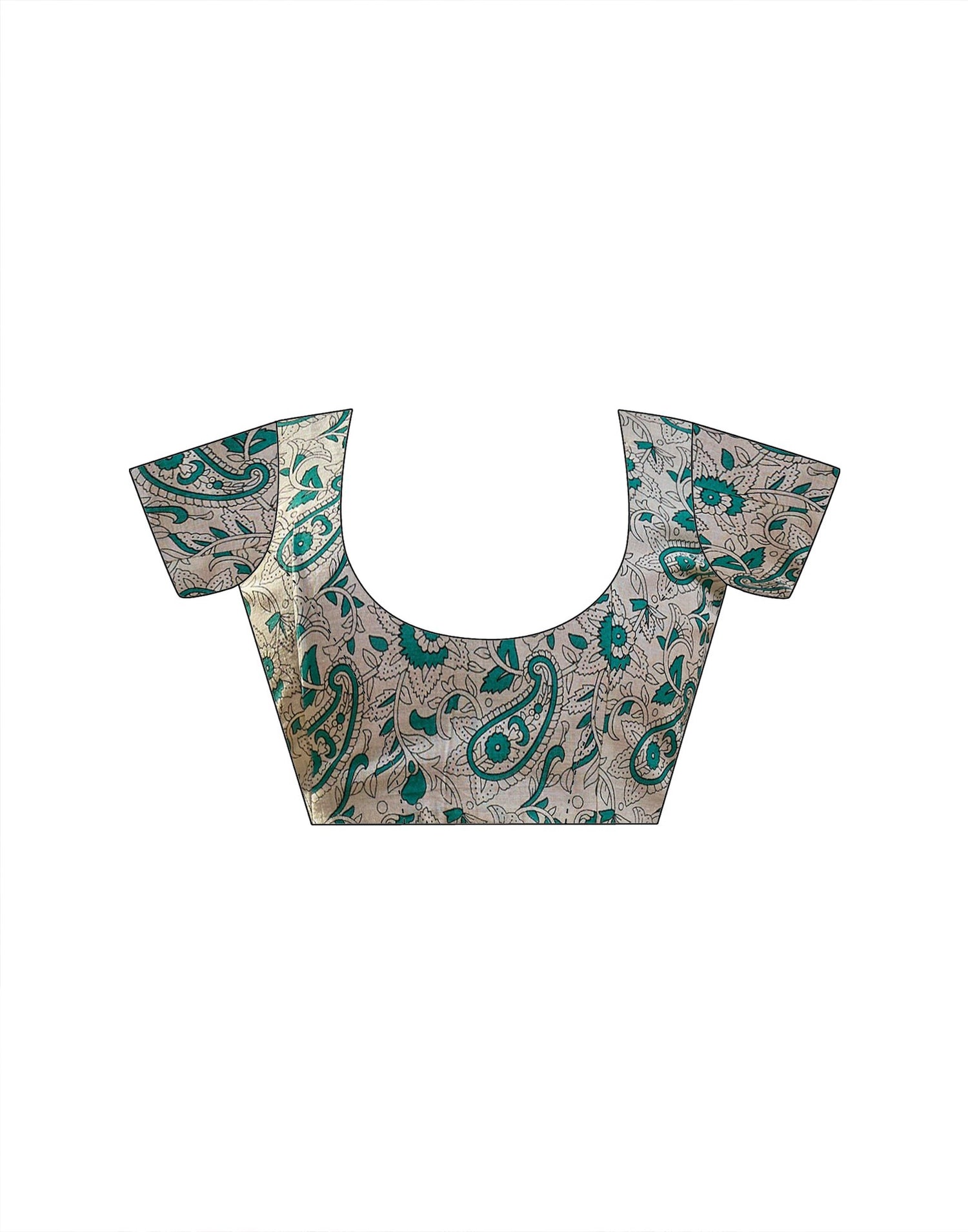 Ready To Wear Pink Cotton Printed Saree