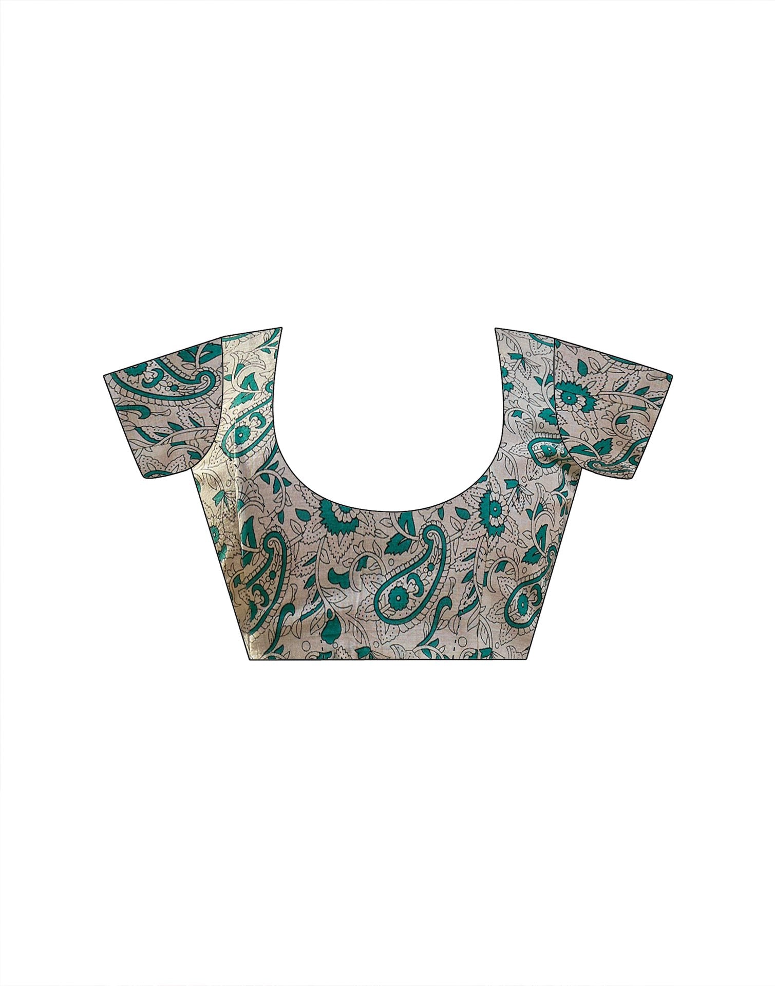 Ready To Wear Pink Cotton Printed Saree