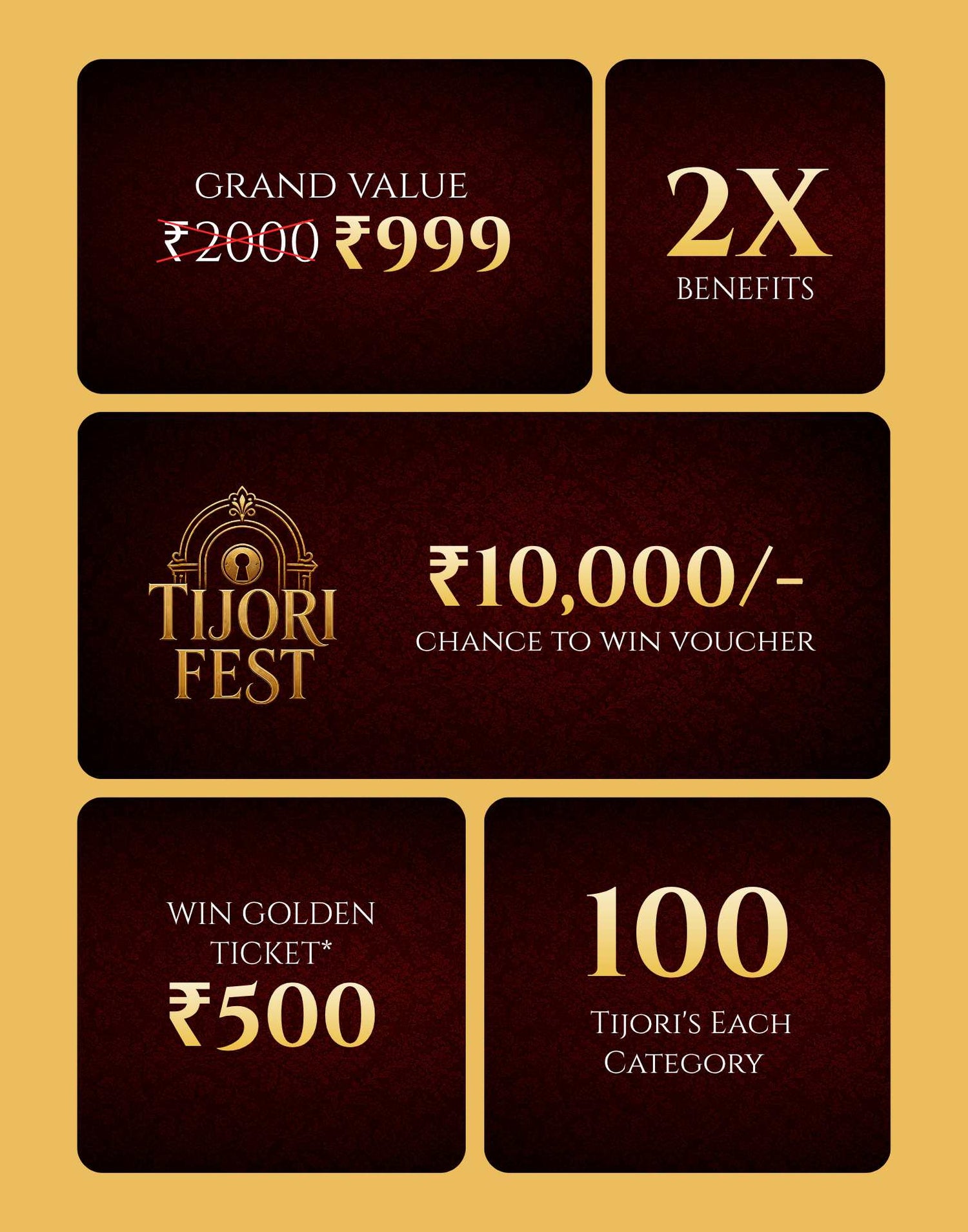 Gold Tijori