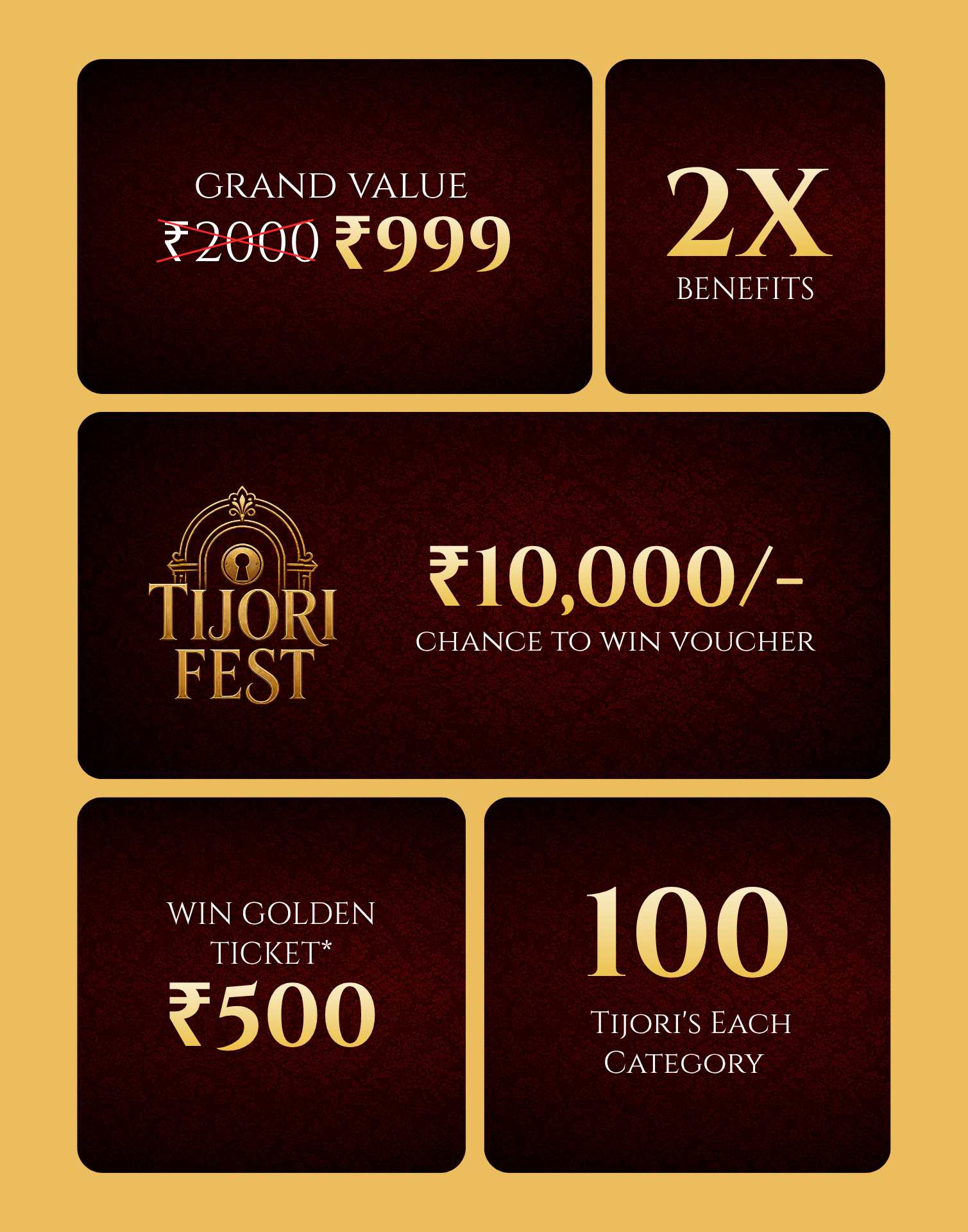 Gold Tijori