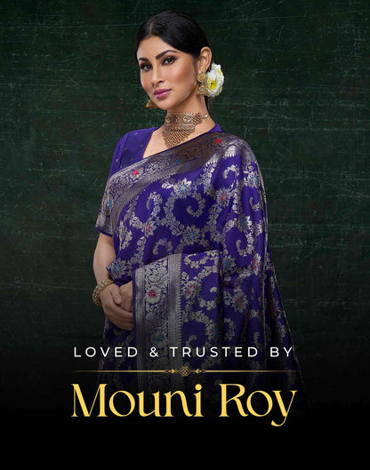 Dark Pink Chiffon Printed Bandhani Saree