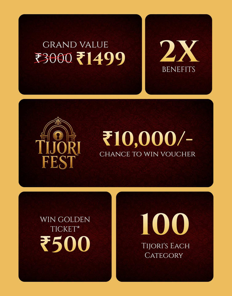 ⁠Platinum Tijori