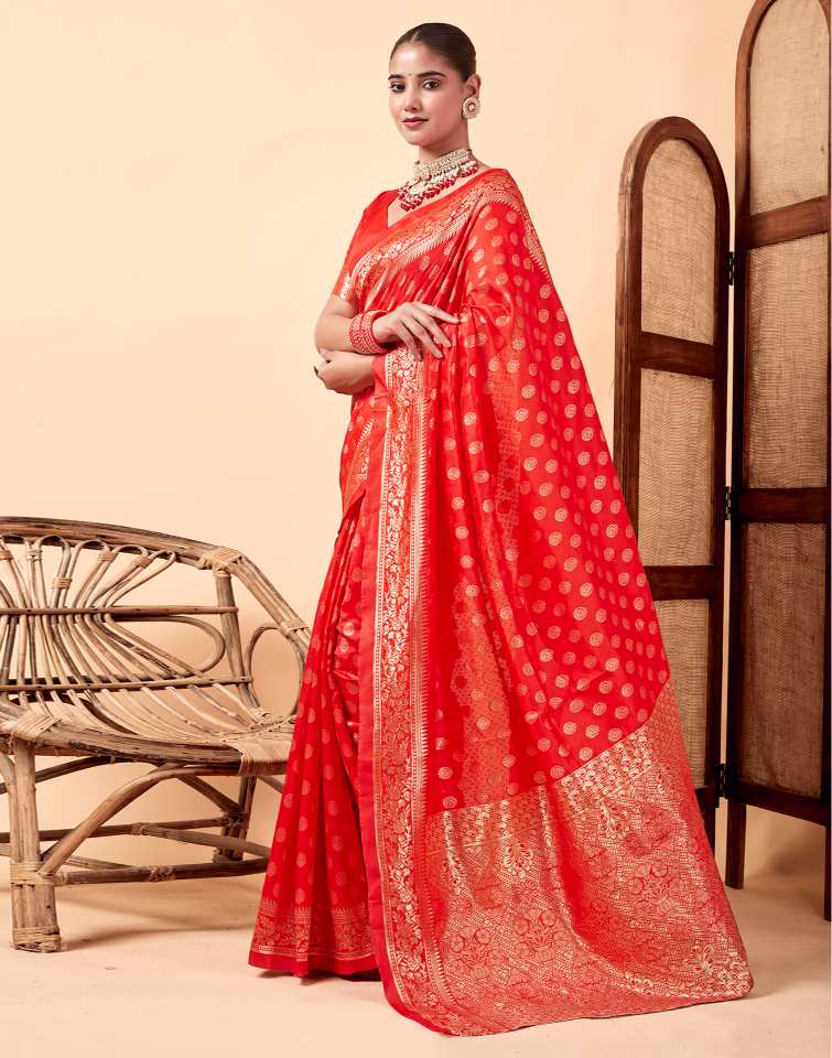 Red Banarasi SIlk Saree