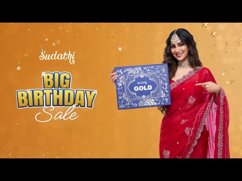 Mouni Roy Crimson Rose Zari Embroidery Saree